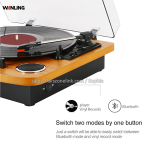 Reproductor de discos lp, <span class=keywords><strong>tocadiscos</strong></span> de vinilo <span class=keywords><strong>con</strong></span> BT, el <span class=keywords><strong>mejor</strong></span> gramófono - Product Image 3