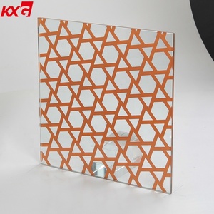 Armario de cocina de vidrio templado con pantalla de seda de 5mm, 6mm, 8mm y 10mm, diseño moderno decorativo personalizado para el hogar al por mayor - Product Image 1