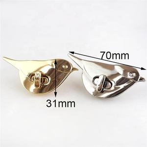Khóa cài hình chim thời trang Meetee KY388 bằng hợp kim, phụ kiện túi xách nữ, khóa túi, khóa cài túi xách - Product Image 2