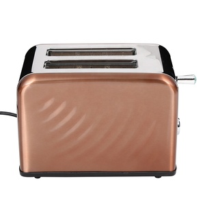 NEW Design Hotel Home school Kitchen cafe iffuce Cooking kitchen Appliances Pop-up Bread Sandwich <b>Maker</b> 2 Slice metal Toaster - Product Image 1