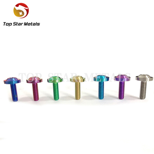 Titst đường kính 16mm M6 * 20 bu lông Titan cho xe máy đua <span class=keywords><strong>Torx</strong></span> đầu vít titan grade5 - Product Image 4