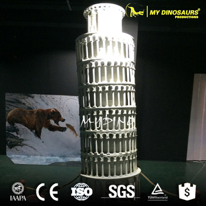 หอเอนเมืองปิซาขนาดเล็กสำหรับตั้งนอกบ้าน รุ่น My Dino XJ242 ทำจากไฟเบอร์กลาส - Product Image 4