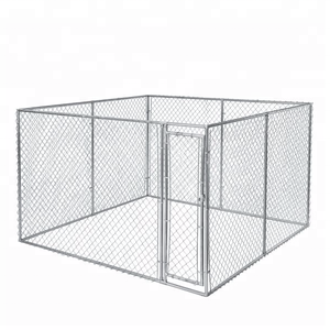 Commercio all'ingrosso di grandi dimensioni del cane gabbia di metallo animale gac cortile cane di casa canile pet per la <span class=keywords><strong>vendita</strong></span> - Product Image 1