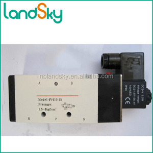 LandSky 5 port 2 vie valvola soleniod 4V410 15 Interno pilota exteranl <span class=keywords><strong>pilot</strong></span> 5 posizione port2 pesare 590g - Product Image 4