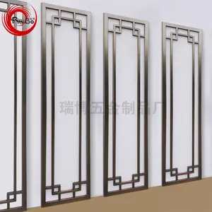 Chino clásico de aluminio de estilo de la pantalla de metal paneles
