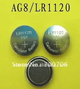 LR1120 AG8 1.5V 고품질 Zn Mn 버튼 셀 배터리