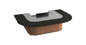 Домашний комнатный барбекю гриль <span class=keywords><strong>teppanyaki</strong></span> стол на 8 мест в продаже