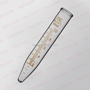 Provetta Conica Graduata per Centrifuga in Vetro da Laboratorio Heqi Factory - Product Image 2