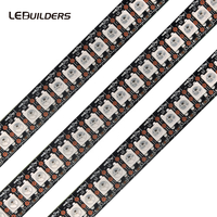 Bande lumineuse led numérique adressable, WS2812B SK6812, 144 diodes/m, 5050, pour arduino