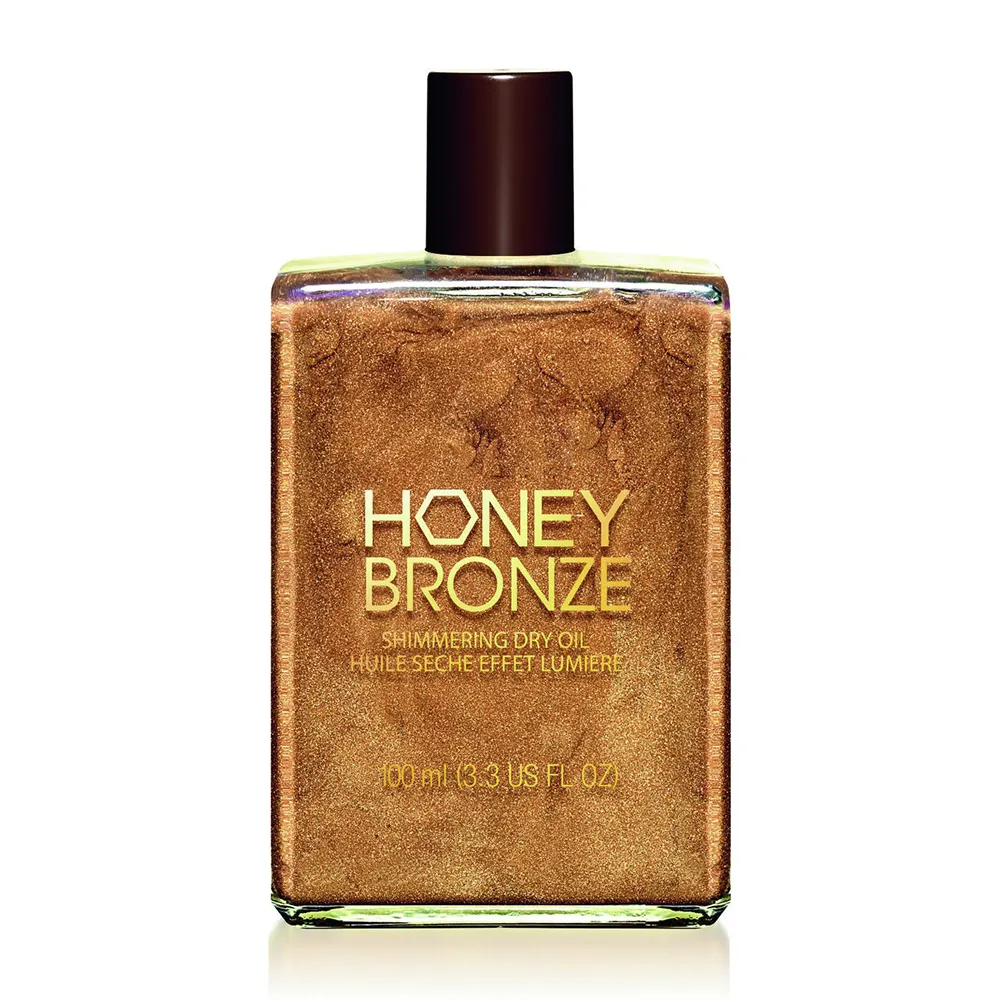 Private Label OEM Honey Bronze Shimmering Body Oil