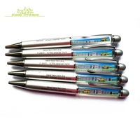 2024 2025 Stylo flottant liquide promotionnel personnalisé vente chaude promotionnel en gros avec flotteur 3D