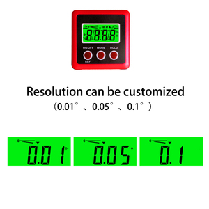 5.8Cm Mini <span class=keywords><strong>Cube</strong></span> Thông Minh Kỹ Thuật Số Máy Đo Độ Nghiêng Góc Đo Mức Kỹ Thuật Số Dl134 - Product Image 4