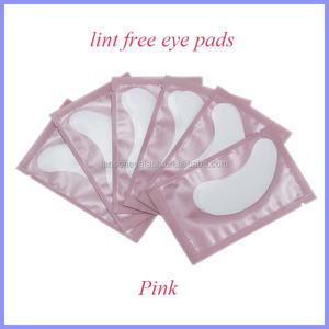 Korea pink lint free eye gel pads eye patch for eyelash extensions - Product Image 2