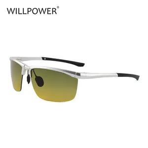 Novos produtos 2018 visão noturna lentes polarizadas, escopo masculino snooper óculos de sol esportes condução