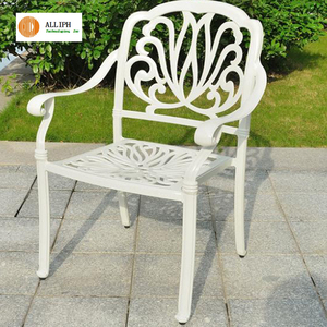 Pas cher prix En Plein Air Meubles En Fonte D'aluminium café table à manger - Product Image 2