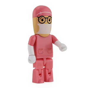 कार्टून रोबोट मेडिकल 8 जीबी यूएसबी फ्लैश ड्राइव 16 जीबी डॉक्टर प्रकार 64 जीबी कस्टम लोगो के साथ 32 जीबी - Product Image 3