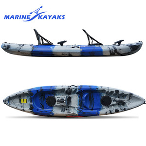 Mejor opción 2 Persona Kayak de pesca Kayak con <span class=keywords><strong>fibra</strong></span> de carbono de remo y de asientos - Product Image 3