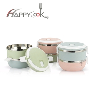 Rvs lunchbox met compartiment HC03101-C