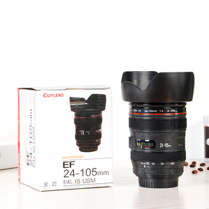 De noël Cadeau Promotionnel 2016 Creative 24-105mm 3ème Caméra Lentille En Plastique Isolé Café Tasses - Product Image 1