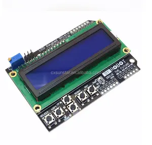 Bàn Phím LCD Shield Module Đèn Nền/Màn Hình LCD 16X2 Màu Xanh