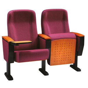 수락 Oem 레드 가죽 영화 더블 시어터 좌석 홈 시어터 좌석 판매 - Product Image 3