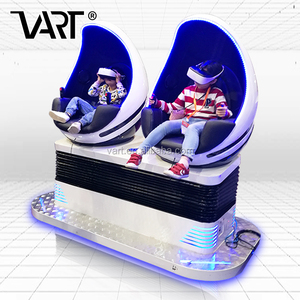 Haute Louange 3Dof 9D Vr Cinéma Excité 9D Vr Simulateur De Tir <span class=keywords><strong>Fantastique</strong></span> 9D Oeuf Vr Cinéma 3 Sièges - Product Image 6