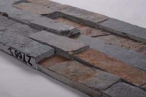 150x600mm rouillé naturel panneau de mur en <span class=keywords><strong>pierre</strong></span> de culture - Product Image 4