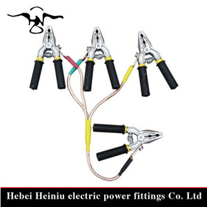 Kalite garantisi ile yüksek kalite elektrikli alet pil paketi topraklama kablosu HV taşınabilir topraklama ekipmanları - Product Image 3