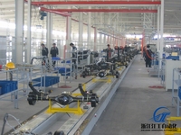 Ligne de fabrication pour tricycle et vélo électrique, ensemble de pièces détachées, convoyeur de produit