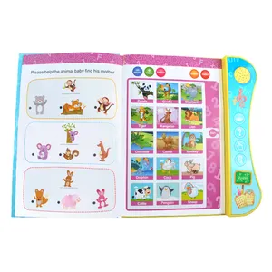 Preschool English Sound Talking Musical Book Educational Early Learning Toy For Kids