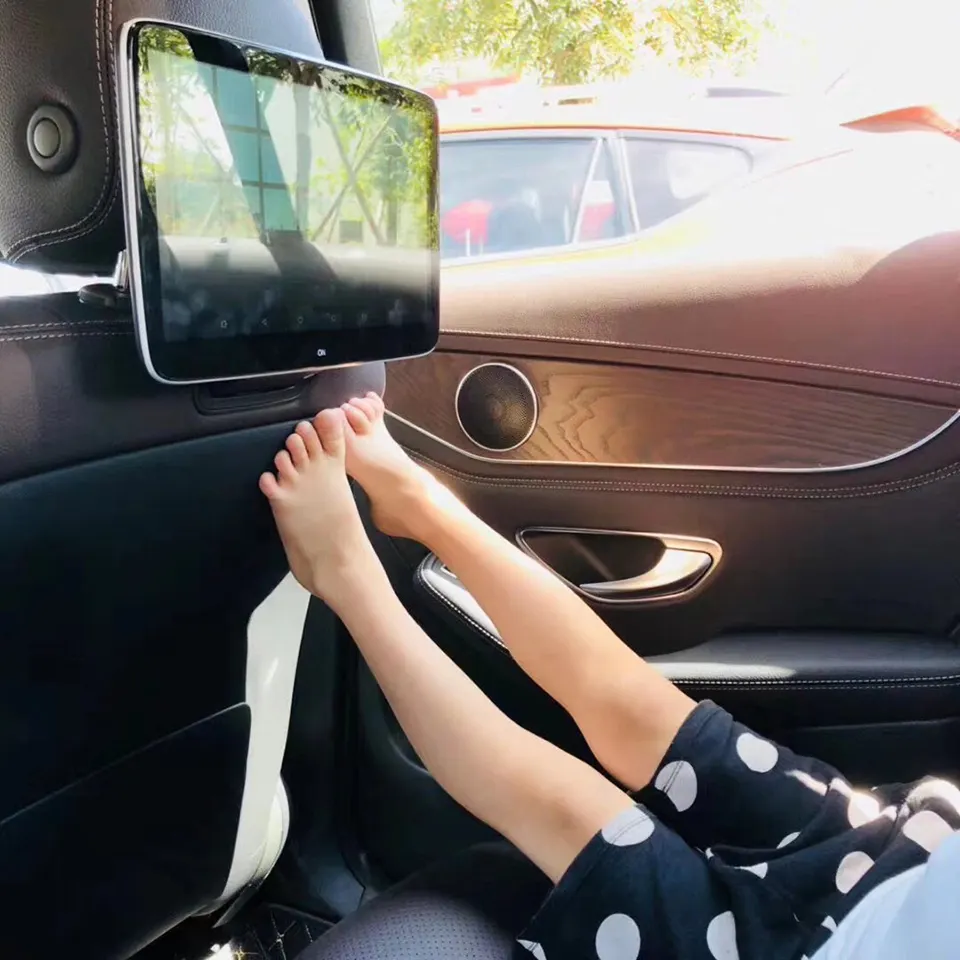 उपहार के लिए बच्चों 2020 नई जारी यात्राएं मनोरंजन प्रणाली खेलने मूवी खेल संगीत सेल फोन दर्पण कार Headrest मॉनिटर