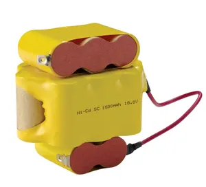 뜨거운 판매 1500mAh <span class=keywords><strong>NICD</strong></span> SC <span class=keywords><strong>18V</strong></span> 배터리 팩 장난감 비상 백업 조명 - Product Image 1