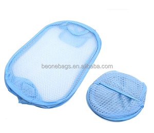 Cesto portabiancheria pieghevole in rete <span class=keywords><strong>per</strong></span> bucato Pop-up vestiti sporchi sacchetto <span class=keywords><strong>per</strong></span> <span class=keywords><strong>biancheria</strong></span> in rete all'ingrosso di lino - Product Image 3