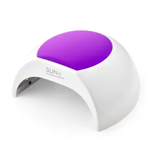 Sol uñas rápido secado uv led secador del clavo de la lámpara led con temporizador fabricante uv led luz solar 48 W sun2 lámpara del clavo del led