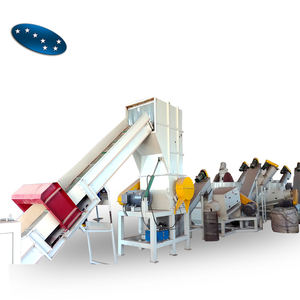 300-1000 kg/h Máquina de reciclaje de lavado de película Pe PP a la venta - Product Image 1