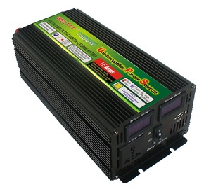 Inversor de Corriente Automático de 1500W de CC12V a CA220V con Cargador de Batería Integrado, Modelo Taiwanés, Envío Gratis - Product Image 1