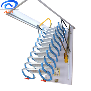 Échelles d'accès manuelles réglables en acier au carbone pour grenier - Product Image 4