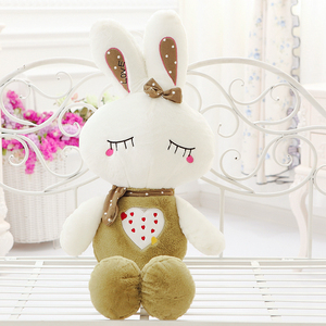 2018 de la fábrica Promoción de peluche blanco personalizado conejo juguetes de peluche - Product Image 3