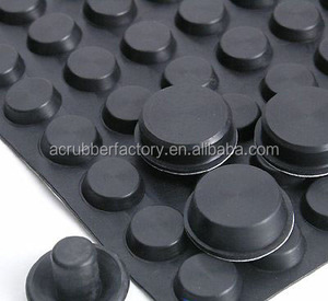 Custom modellato NBR EPDM 3mm piatto in Silicone per Laptop guarnizione per paraurti adesivo antiscivolo in gomma Pad quadrato industriale stampo striscia - Product Image 6