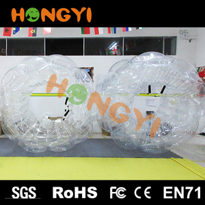 Juego inflable transparente de la bola de la diversión del sumo juego Combate humano de la batalla de la burbuja humana profesio - Product Image 5