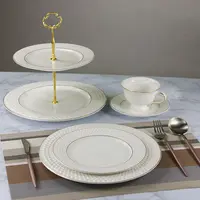 Керамические столовые наборы для свадебного декора