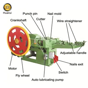 Mesin Pembuat Kuku Otomatis, Harga Mesin Paku Kawat, Mesin Kuku Kecepatan Tinggi
