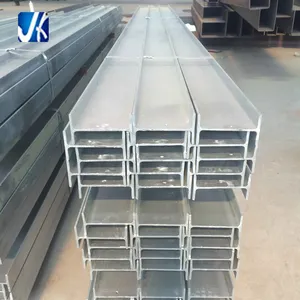 hot dip galvanized slotted steel beam for retaining wall