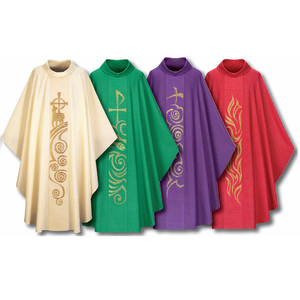 قماش تصميم كامبريدج مصمم حسب الطلب الملابس الرأسية <span class=keywords><strong>Chasuble</strong></span>