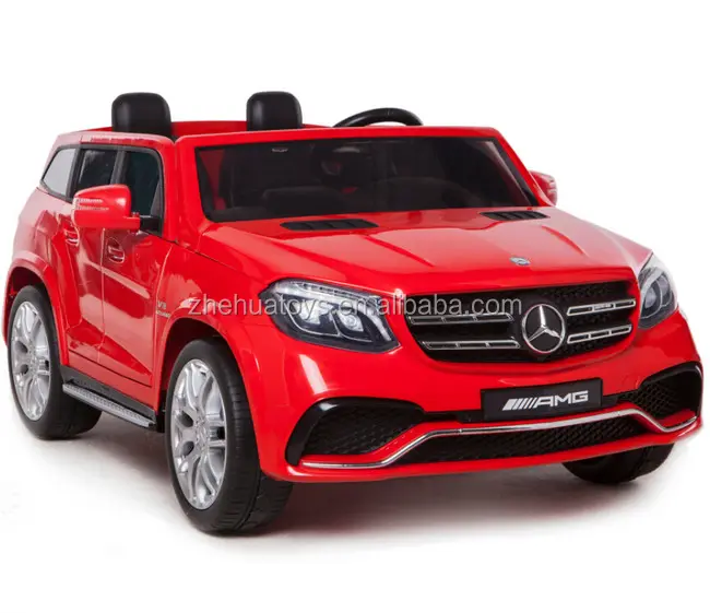 Coche eléctrico para niños con licencia, Mercedes Benz GLS 63, fabricado en china, 12v