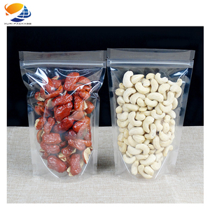 Self Resealable BOPP Zipper <strong>Bag</strong> Plastic <strong>Polythene</strong> Stand up <strong>Clear</strong> Laminated Standing up Pouch Custom Plastic Zipper <strong>Bag</strong> - Product Image 4