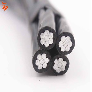 Bajo Voltaje 4 núcleos 3*4 + 1 * 4awg Cable aéreo incluido <span class=keywords><strong>Percheron</strong></span> cable aéreo ABC <span class=keywords><strong>el</strong></span>éctrico - Product Image 2