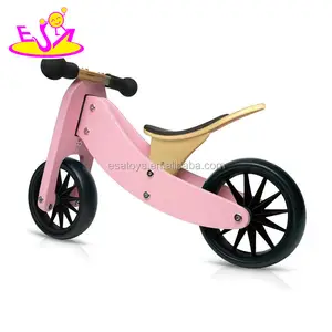 Oyuncak çocuklar W16A032 için yeni moda 2 in 1 ahşap denge trikes