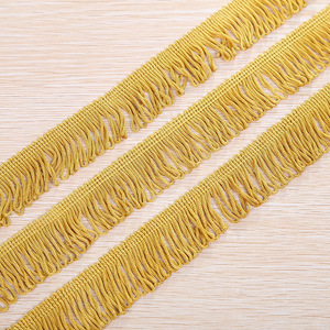 Nhà máy cung cấp màu bông băng lụa dài tua TRIM DIY Craft <span class=keywords><strong>Rayon</strong></span> tua rìa cho rèm - Product Image 4