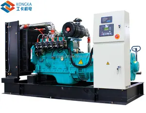 competitive price self start electric biogas generator 100kva 80kw